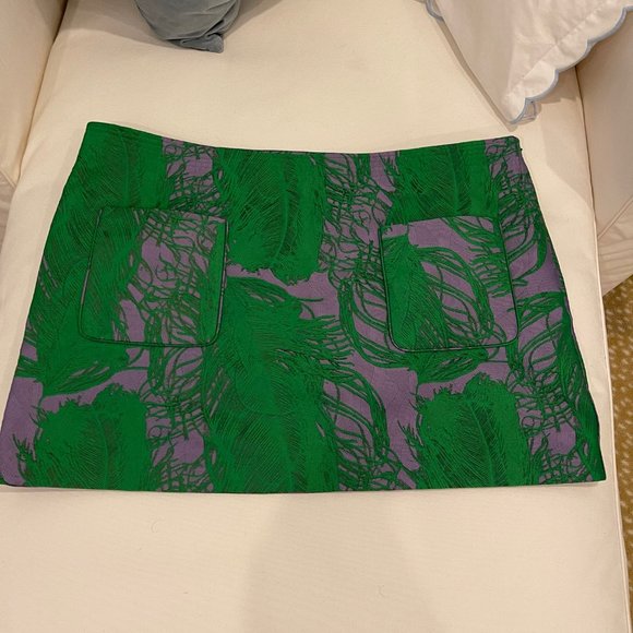 Iris Apfel x H&M Jacquard-Weave Mini Skirt Size 22 (NWT) - Picture 5 of 8